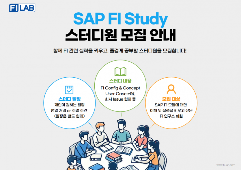 2025년 상반기 FI Study 원을 모집합니다.